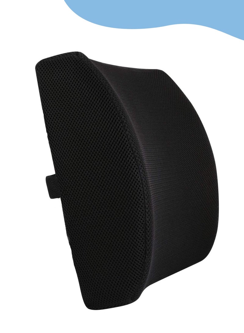 Seat Cushion for Office Lumbar Support Pillow Chair Memory Foam Coccyx Seat Cushion for Sciatica Back Support Pillow Chair Pads Reduce Tailbone Pressure - Image 1