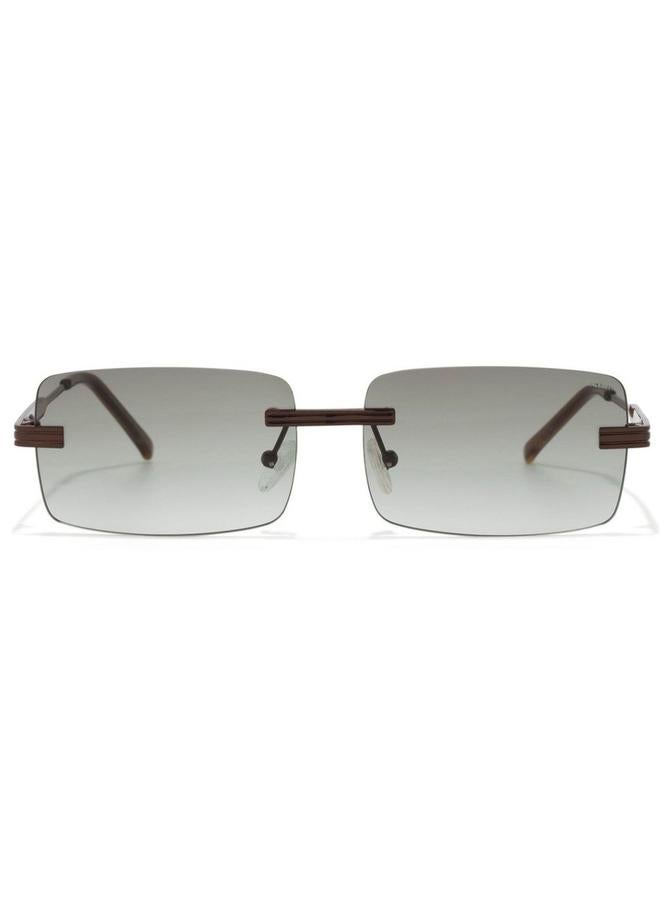 BlackOut Unisex Luminosity Rectangle Sunglasses - Image 1