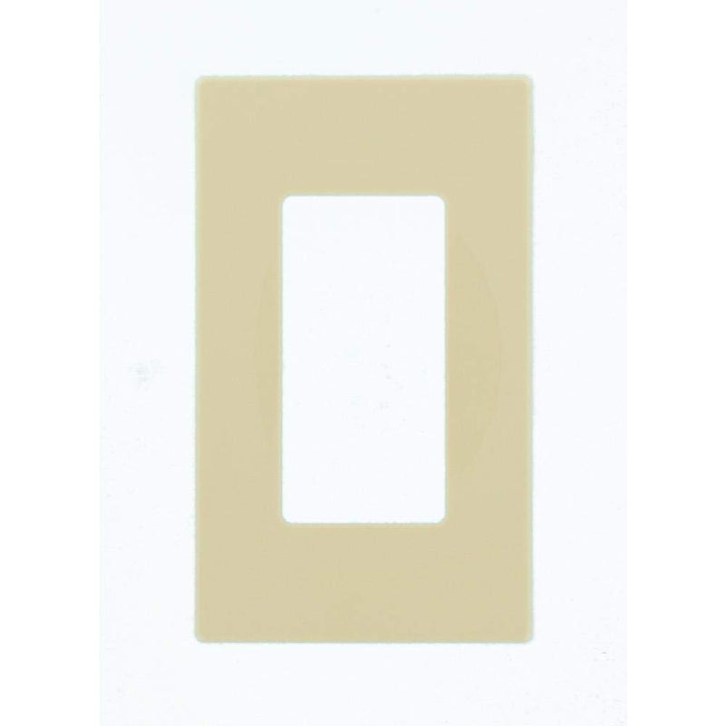 Leviton 1Gang Decora Plus Screwless Wall Plate 80301SI Ivory