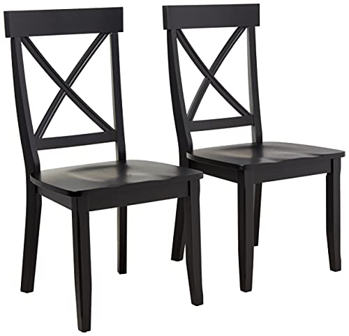 Home Styles Homestyles Blair Black Dining Chairs Set of 2