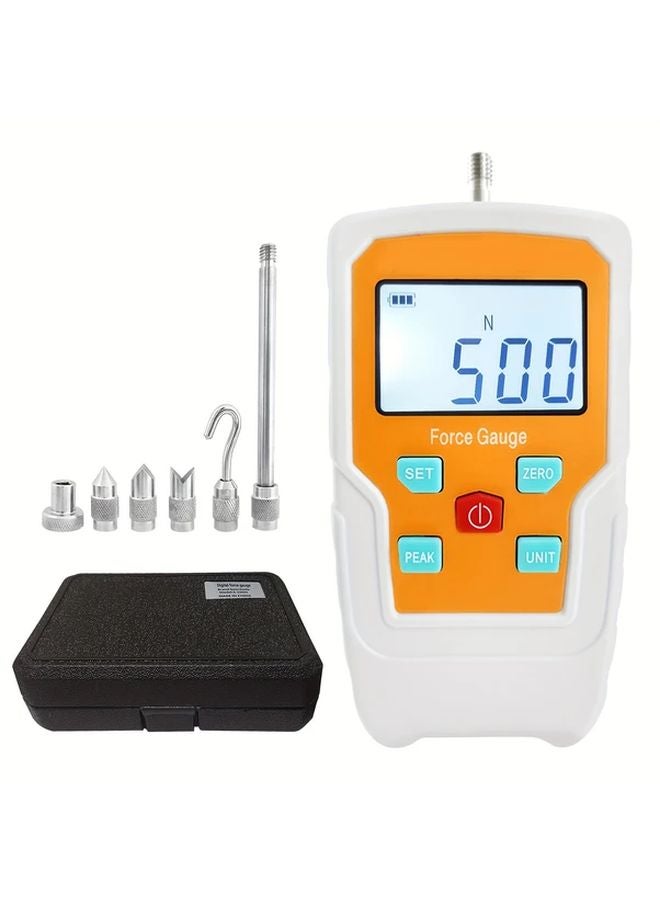 500N Digital Push Pull Force Gauge Portable Tension Tester 4 Units N LB Kg Oz - Image 2