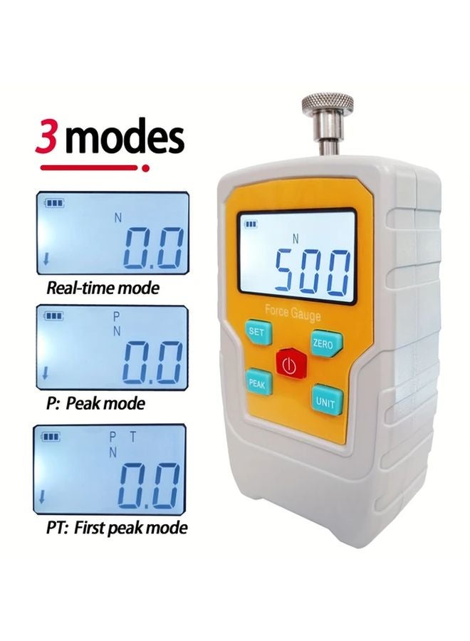 500N Digital Push Pull Force Gauge Portable Tension Tester 4 Units N LB Kg Oz - Image 5
