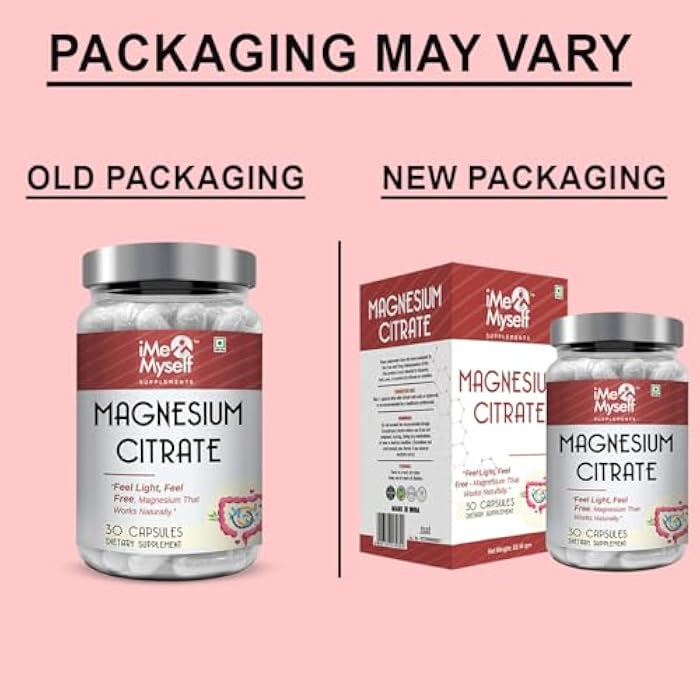 iMeMyself Magnesium Citrate Capsules - 30 Count | for Daily Wellness - Image 5
