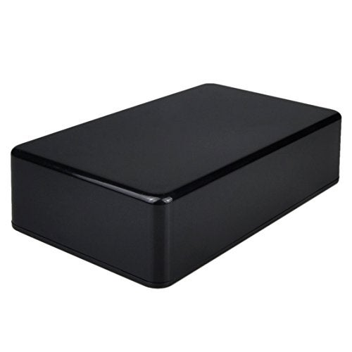 Pinfox 5 pack Electronic Prototype ABS Plastic Junction Project Box Enclosure 100mm by 60mm by 25mm for Portable, Arduino DIY (Black) - Image 3