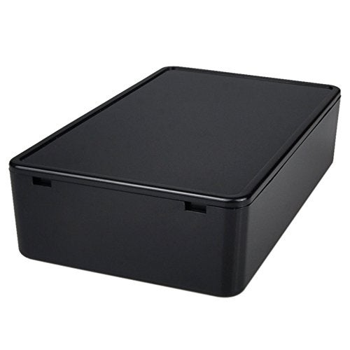 Pinfox 5 pack Electronic Prototype ABS Plastic Junction Project Box Enclosure 100mm by 60mm by 25mm for Portable, Arduino DIY (Black) - Image 4
