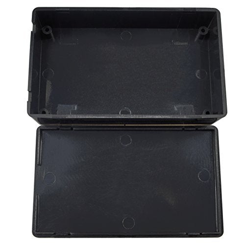 Pinfox 5 pack Electronic Prototype ABS Plastic Junction Project Box Enclosure 100mm by 60mm by 25mm for Portable, Arduino DIY (Black) - Image 5