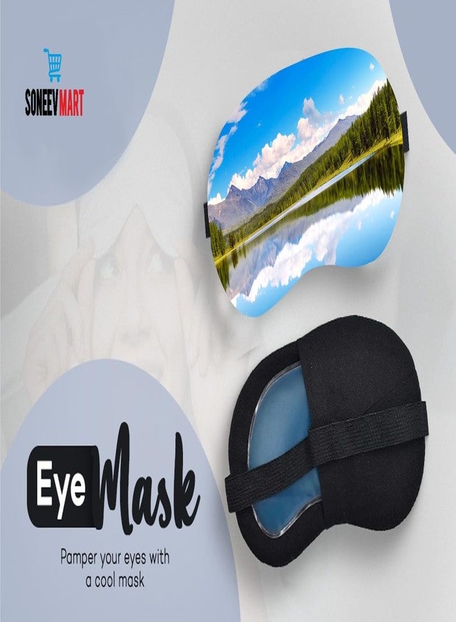 SONEEV MART قناع العين الجلدي هينيسو مع علاج بارد وساخن - Image 5