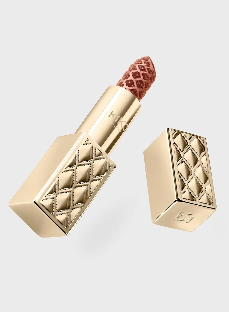 KIKO MILANO Sparkling Lipstick 01 - Brilliant Brown