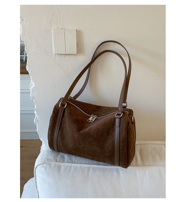 Vintage Suede Crossbody Bag for Women 2025 - Image 4