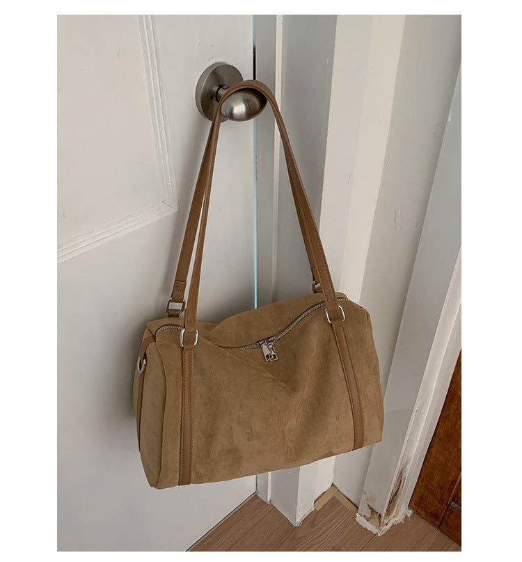 Vintage Suede Crossbody Bag for Women 2025 - Image 3