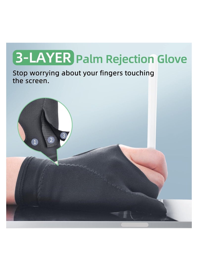 XICEN Artist Drawing Glove Two Finger  - Image 3
