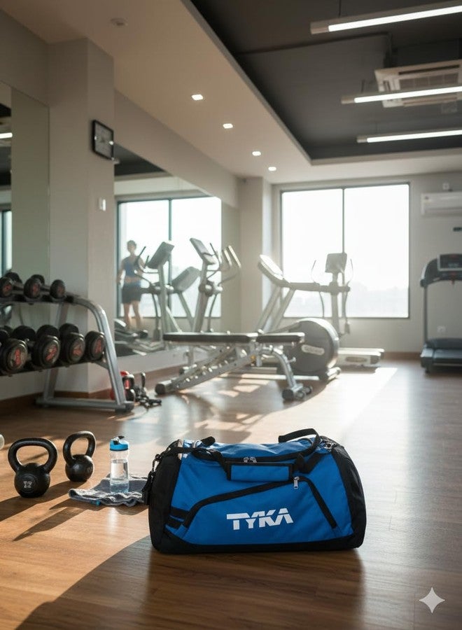 TYKA Contain Convertible Duffle Backpack Bag | 2-in-1 Travel, Gym & Sports Bag | Tough Abrasion-Resistant Base | Adjustable Shoulder Straps with Handle | 22-Inch Lightweight Utility Duffle - Image 3