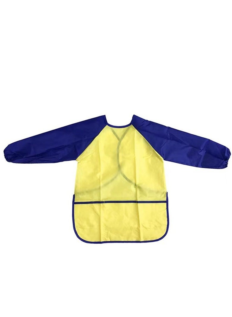 عام طقم رسم إسفنجي مكون من 47 قطعة للأطفال، يشمل فرش إسفنجية للرسم على الجدران ومعطف واقٍ من البقع، مثالي كهدية عيد ميلاد. - Image 2