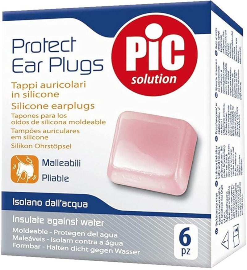 Pic Solution Artsana Protect Ear Plugs Tappi Auricolari In Silicone 6 Pezzi