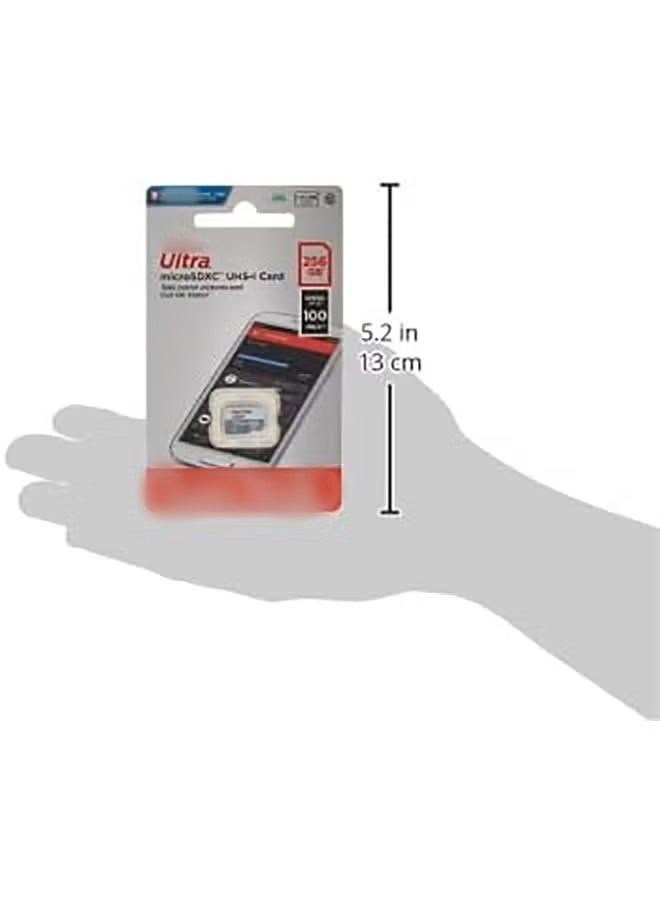 256GB Ultra Microsdxc UHS 1, Read Speed- 100Mb/S,Class 10 rating, Grey,-Sdsqunr-256G-Gn3Mn - Image 4