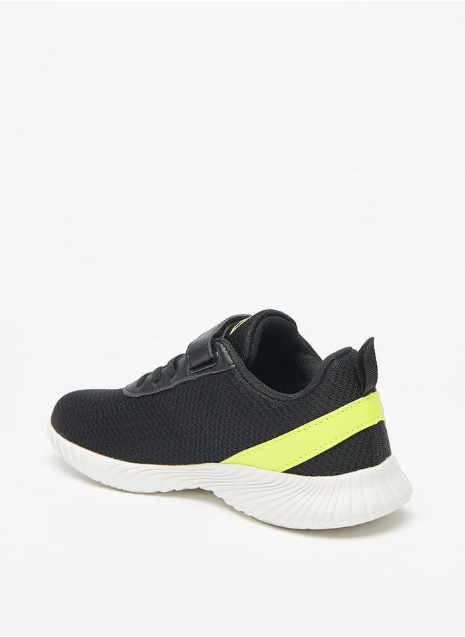 Oaklan by Shoexpress - Boy's Textured Sports Shoes With Hook And Loop Closure - Image 1