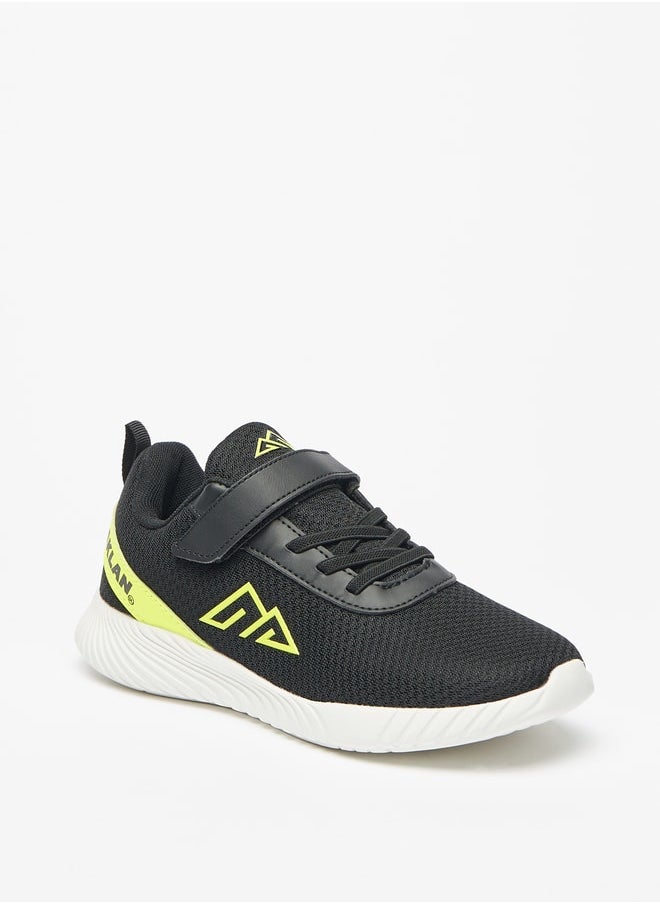Oaklan by Shoexpress - Boy's Textured Sports Shoes With Hook And Loop Closure - Image 1