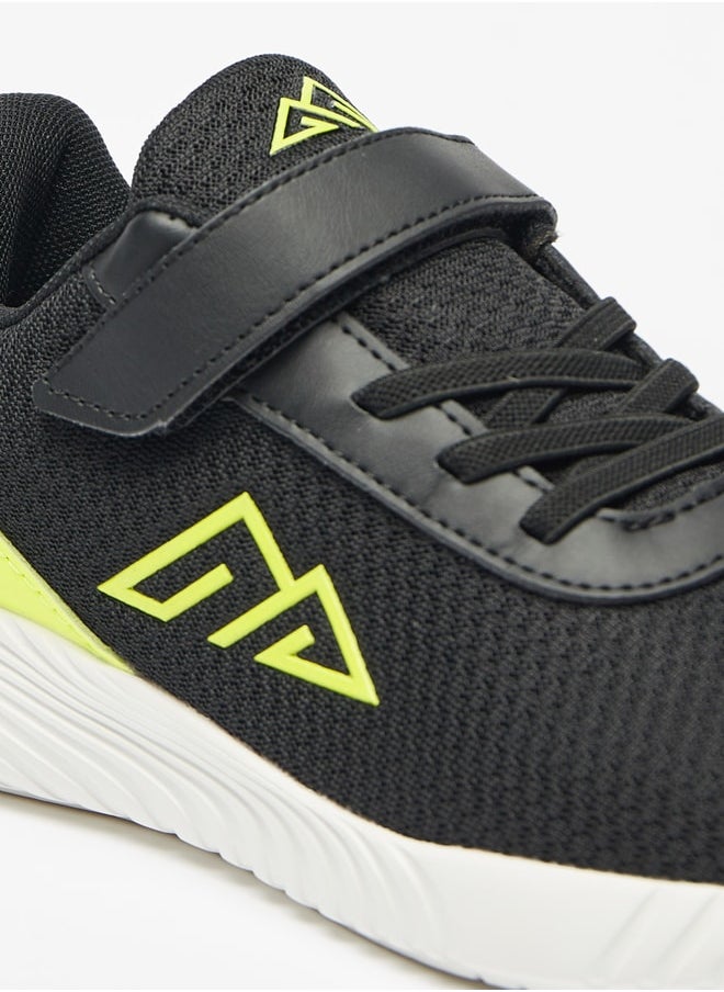 Oaklan by Shoexpress - Boy's Textured Sports Shoes With Hook And Loop Closure - Image 1