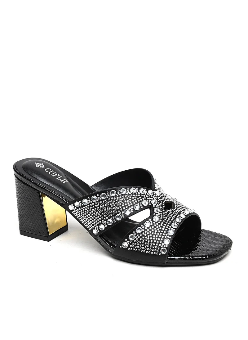 Cuple Comfort Embellished Platform Sandals