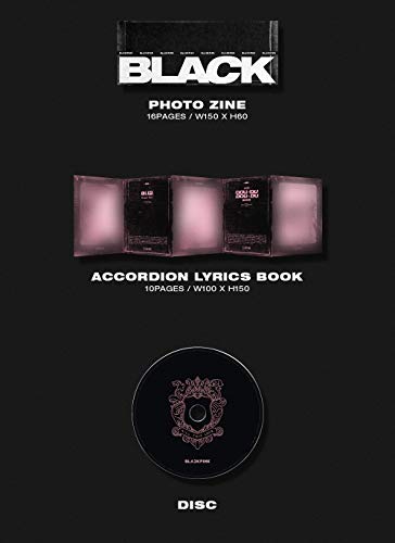 YG Blackpink - Kill This Love [Black ver.] (2nd Mini Album) CD+52p Photobook+Lyrics Book+4Photocards+Polaroid Photocard+Sticker Set+On Pack Poster+Folded Poster+Double Side Extra Photocards Set - Image 4