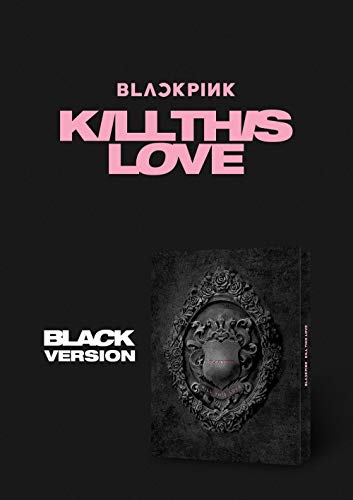 YG Blackpink - Kill This Love [Black ver.] (2nd Mini Album) CD+52p Photobook+Lyrics Book+4Photocards+Polaroid Photocard+Sticker Set+On Pack Poster+Folded Poster+Double Side Extra Photocards Set - Image 2
