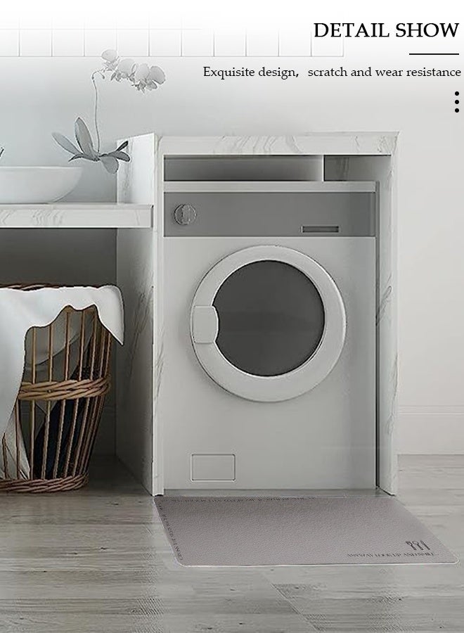 DUNISO مجموعة سجادات وبسط المطبخ من الجلد الفاخر، مضادة للتعب، غير قابلة للانزلاق، قابلة للغسل، سريعة الجفاف للمطبخ 40*60 سم/40*120 سم - Image 5