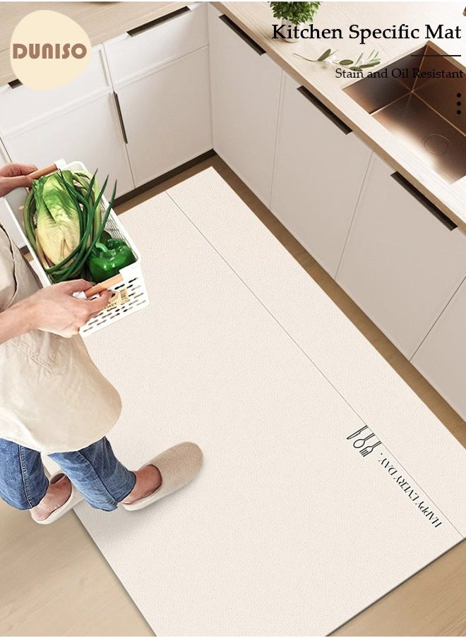 DUNISO Kitchen Rugs and Mats Set Premium Leather, MatAnti-Fatigue, Non-Skid Kitchen Floor Mats, Washable, Quick Drying Mat for Kitchen 40*60cm/40*120cm  - Image 2