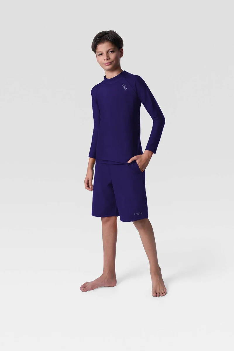 Coega Sunwear  COEGA Boys Youth Rash Guard - Long Sleeve for Women | Best Price UAE