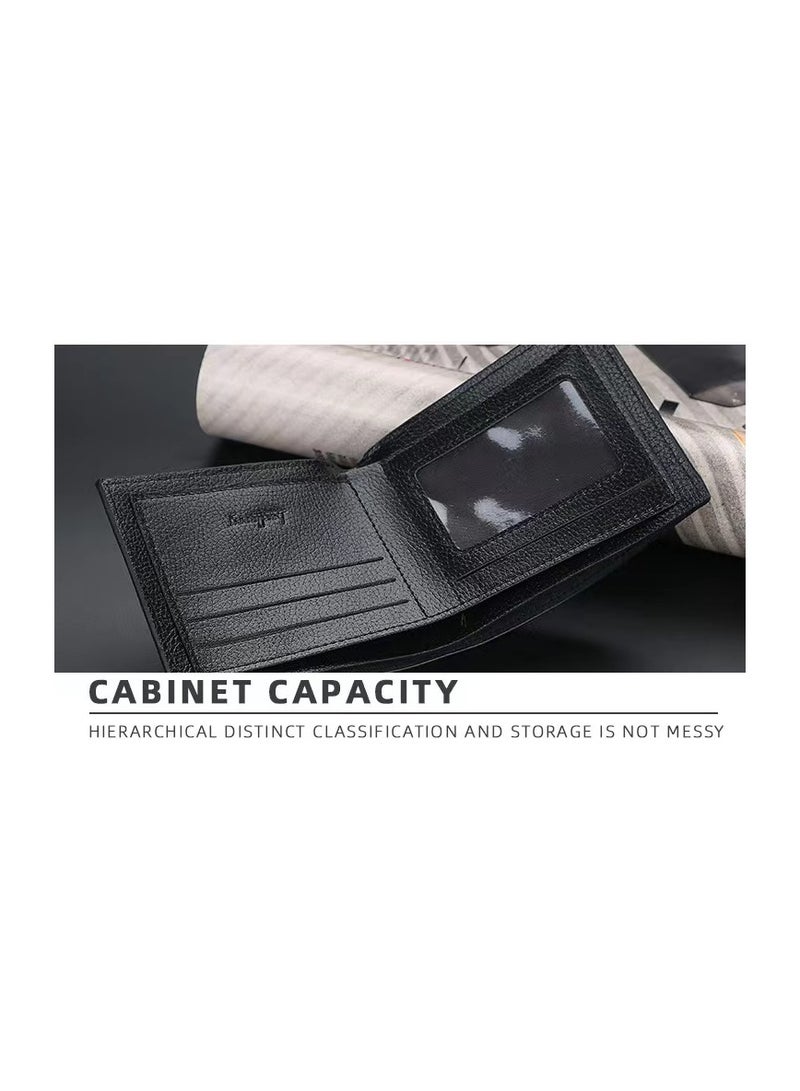 baellerry محفظة جلدية باللون الأسود - Image 2