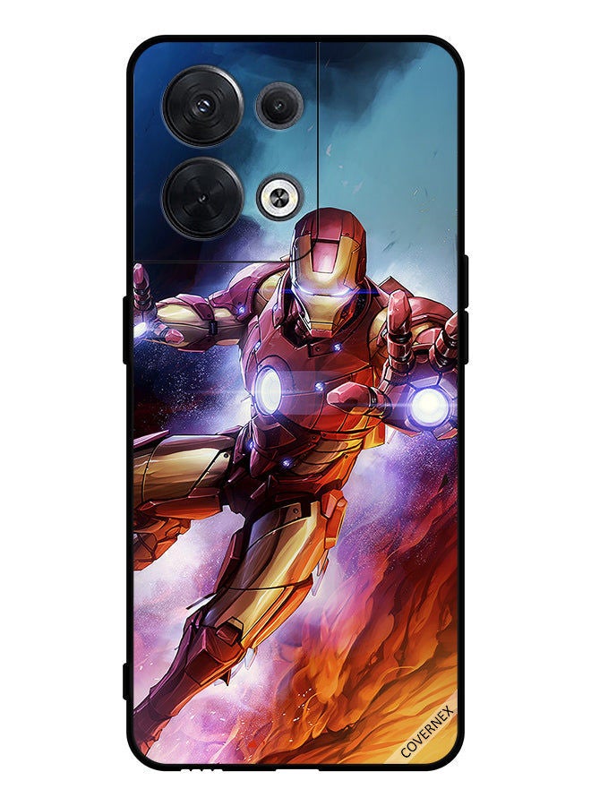 Covernex Protective Case Cover For Oppo Reno8 Iron Man - Image 1
