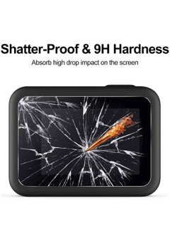 Y&D SYOSI 9 Pcs Screen Protector for GoPro Hero 8 Black, 3 Ultra Clear Tempered Glass Protector, Lens Front LCD Display Film Action Camera  - Image 2