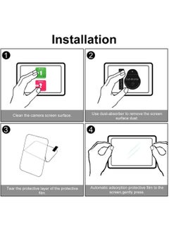 Y&D SYOSI 9 Pcs Screen Protector for GoPro Hero 8 Black, 3 Ultra Clear Tempered Glass Protector, Lens Front LCD Display Film Action Camera  - Image 4