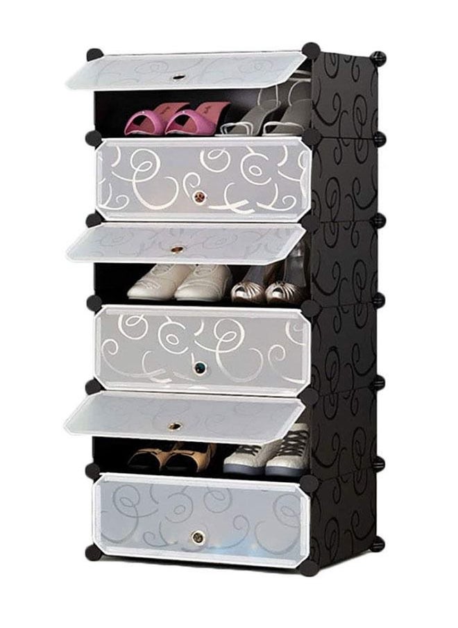 Generic - DIY Shoe Rack,Cube Modular Shoe Cabinet (6 cubes) - Image 1