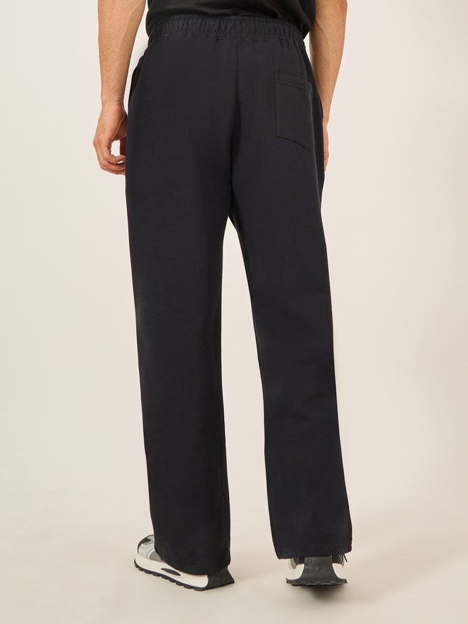 Styli Styli Pixelated Print Fleece Oversized Open Hem Joggers  - Image 4