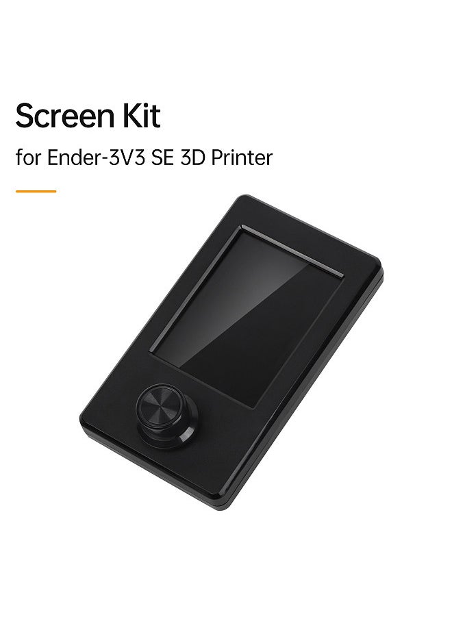 Creality Official Ender-3V3 SE Screen Kit Intelligent 3.2 inch Color HD LCD Display Screen Replacement Screen with Knob Easy to Install
