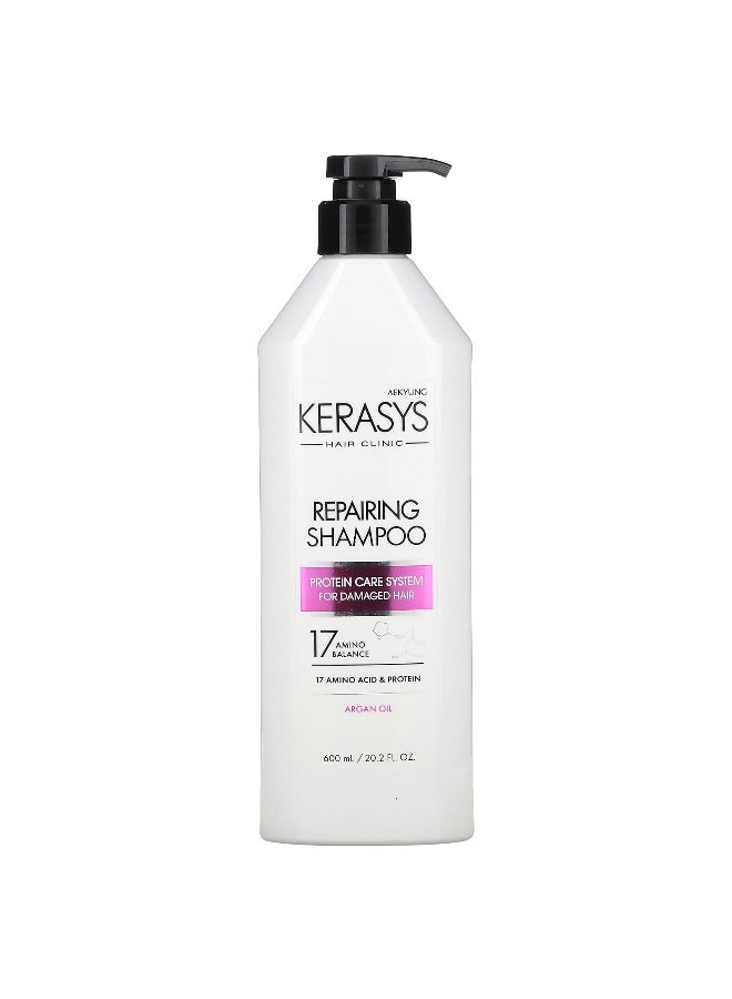 Kerasys Kerasys, Aekyung, Hair Clinic, Repairing Shampoo, 20.2 fl oz (600 ml)  - Image 1