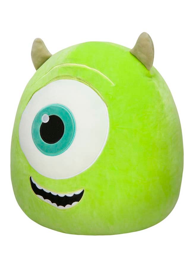 Squishmallows 14 inch Disney Mike Wazowski , Officially Licensed Kellytoy Plush Toy, Colorful Soft Toy, Gift for Kids, Girls & Boys Washable Squishy Stuff Toy Multicolor All Age  - Image 1