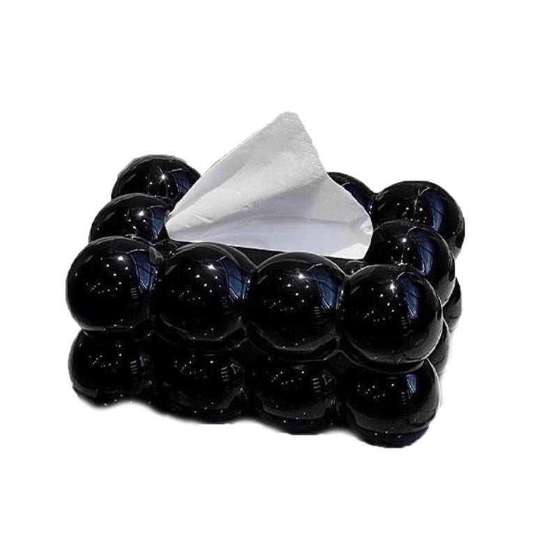 Cloud Tissue Box Cover Napkin Holder For Living Room Coffee Table Household White - Image 3