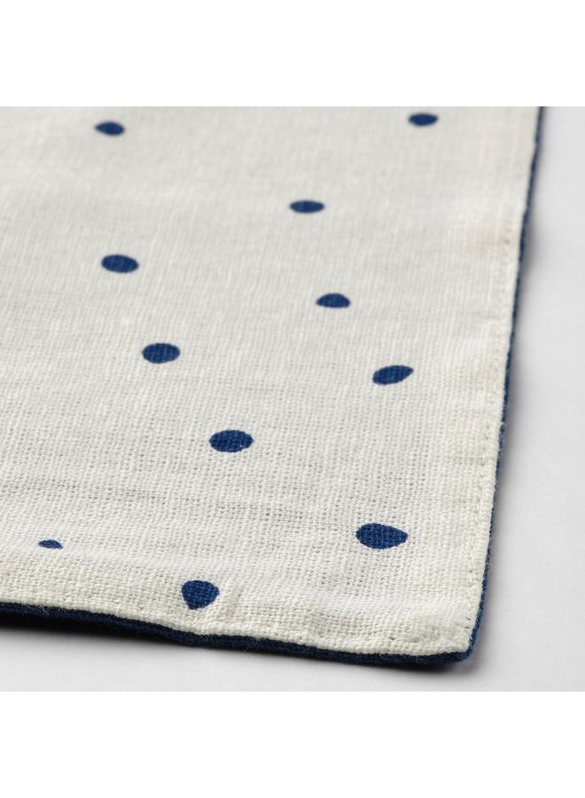 erorex Place mat, white/dark blue, 45x35 cm - Image 5