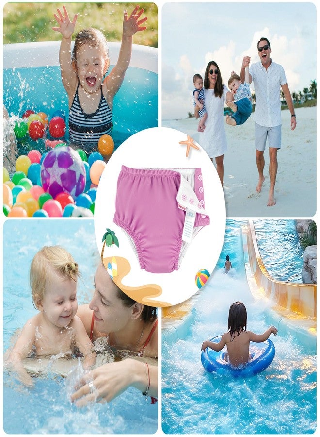 HECCEI Baby Swim Diapers (Pink, 18-24 Months) - Image 3