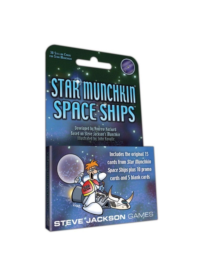 STEVE JACKSON GAMES Star Munchkin Space Ships by Steve Jackson Games, Strategy Board Game - Image 1