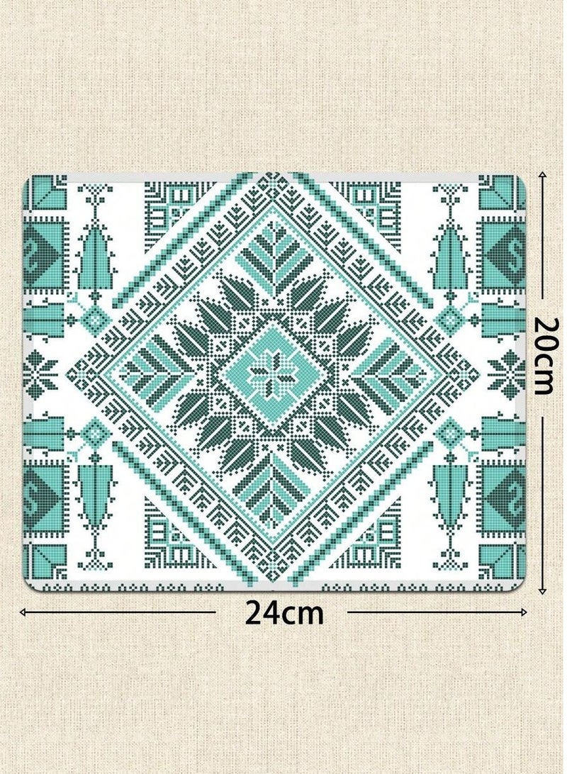 Stylish, Ergonomically Designed Mouse Pad, Size 24*20 cm  - Image 1