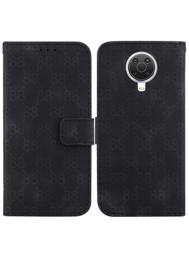 اس-توب جراب لهاتف Nokia G10 / G20، جراب هاتف جلدي مزدوج منقوش على شكل 8 - Image 1