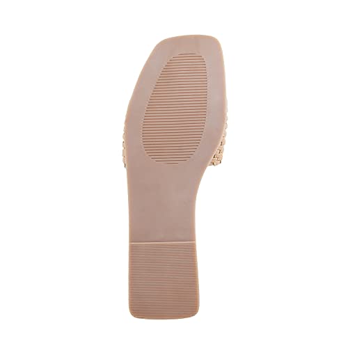 Metro Womens Synthetic Beige Slippers (Size (3 UK (36 EU)) - Image 4
