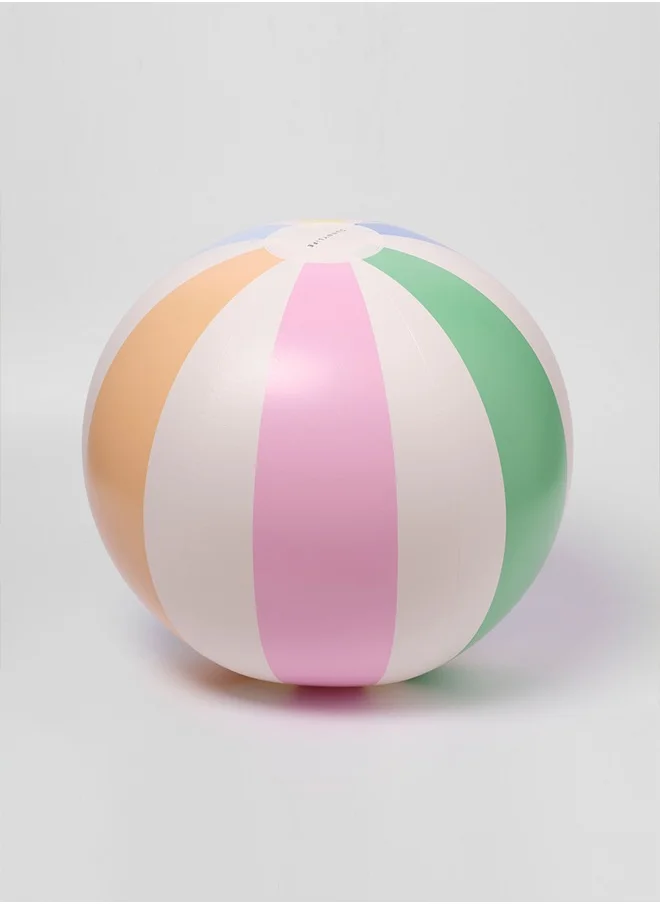 SUNNY LIFE Pool Side Inflatable Beach Ball – Pastel Gelato Edition | Outdoor Summer Essentials | Inflatable Toys for Kids | Swimming Accessories