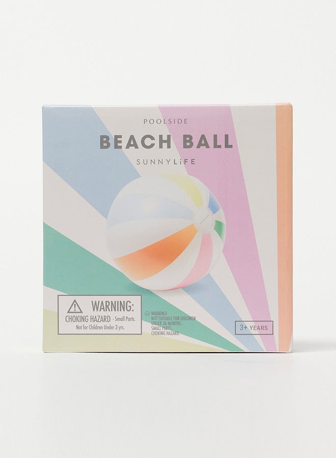 SUNNY LIFE Pool Side Inflatable Beach Ball – Pastel Gelato Edition | Outdoor Summer Essentials | Inflatable Toys for Kids | Swimming Accessories - Image 4