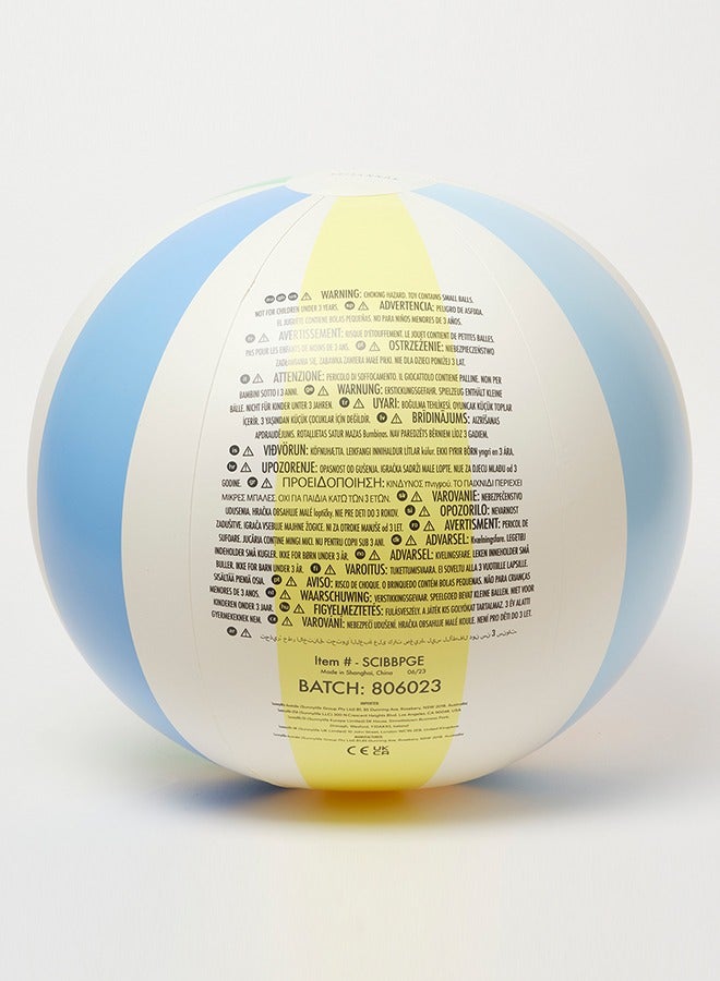 SUNNY LIFE Pool Side Inflatable Beach Ball – Pastel Gelato Edition | Outdoor Summer Essentials | Inflatable Toys for Kids | Swimming Accessories - Image 3