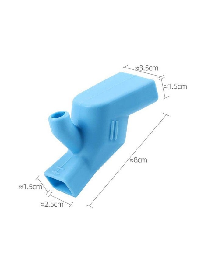 Zerodis 2Pcs Silicone Faucet Water Tap Extender, Kitchen Sink Faucet Extender Faucet Connector Kitchen Water Tap Extension Kitchen Sink Faucet Extender for Kids Tooth Brushing Gargle - Image 2