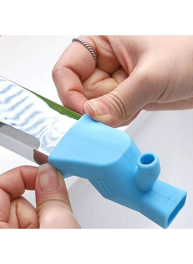 Zerodis 2Pcs Silicone Faucet Water Tap Extender, Kitchen Sink Faucet Extender Faucet Connector Kitchen Water Tap Extension Kitchen Sink Faucet Extender for Kids Tooth Brushing Gargle - Image 4