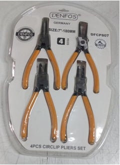 DENFOS 180mm Circlip Pliers Set 4pc  - Image 2